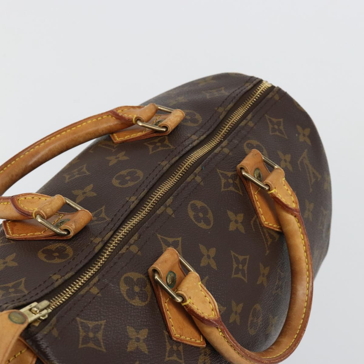LOUIS VUITTON Monogram Speedy 30 Hand Bag M41526 LV Auth 183368A