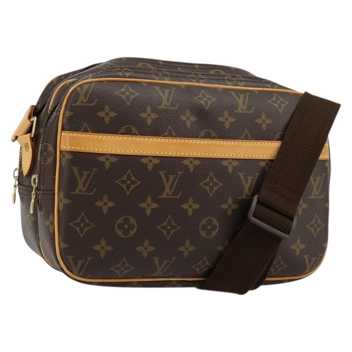 LOUIS VUITTON Monogram Reporter PM Shoulder Bag M45254 LV Auth 183370V