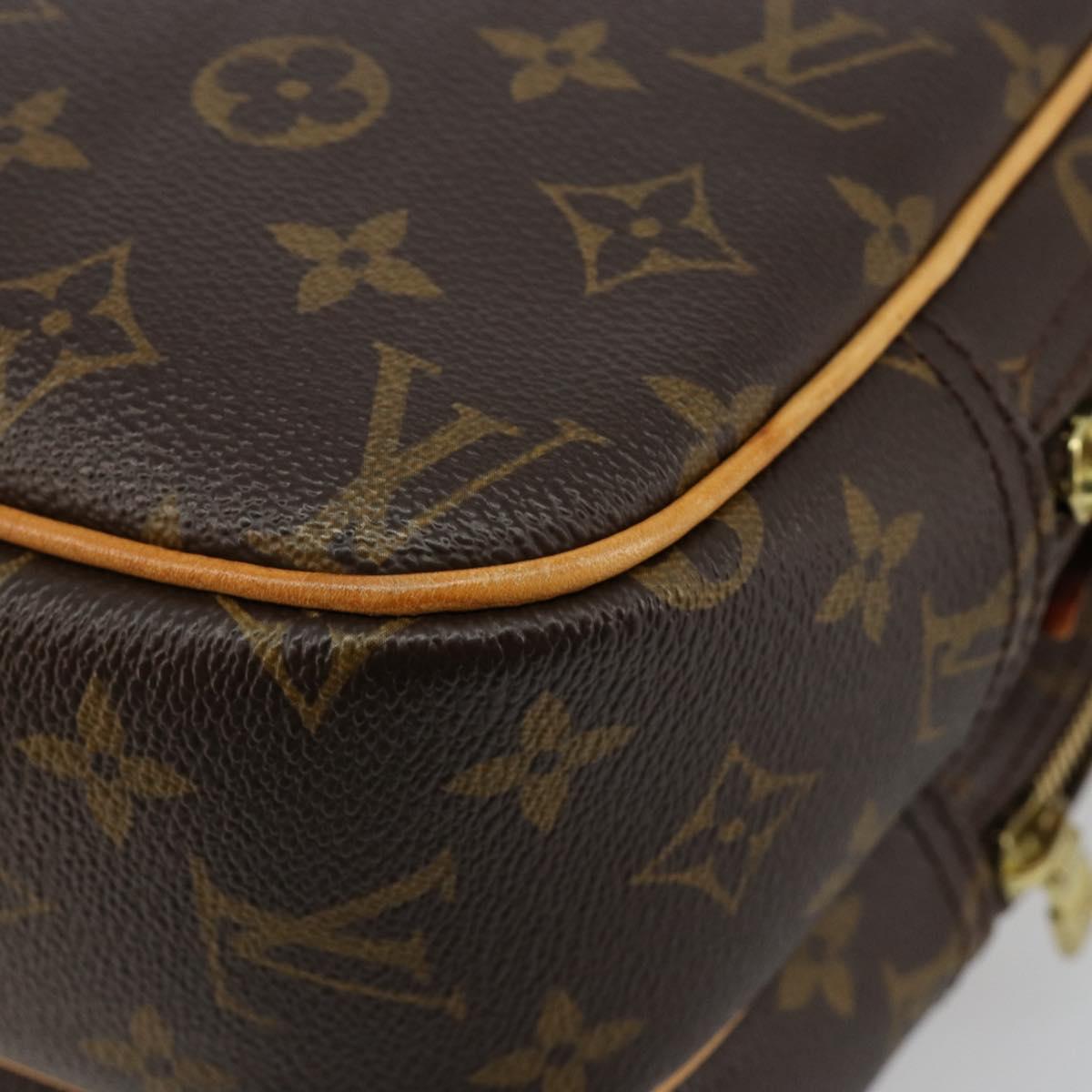 LOUIS VUITTON Monogram Reporter PM Shoulder Bag M45254 LV Auth 183370V