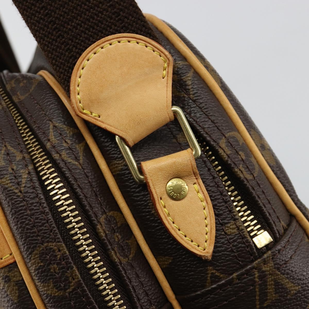 LOUIS VUITTON Monogram Reporter PM Shoulder Bag M45254 LV Auth 183370V