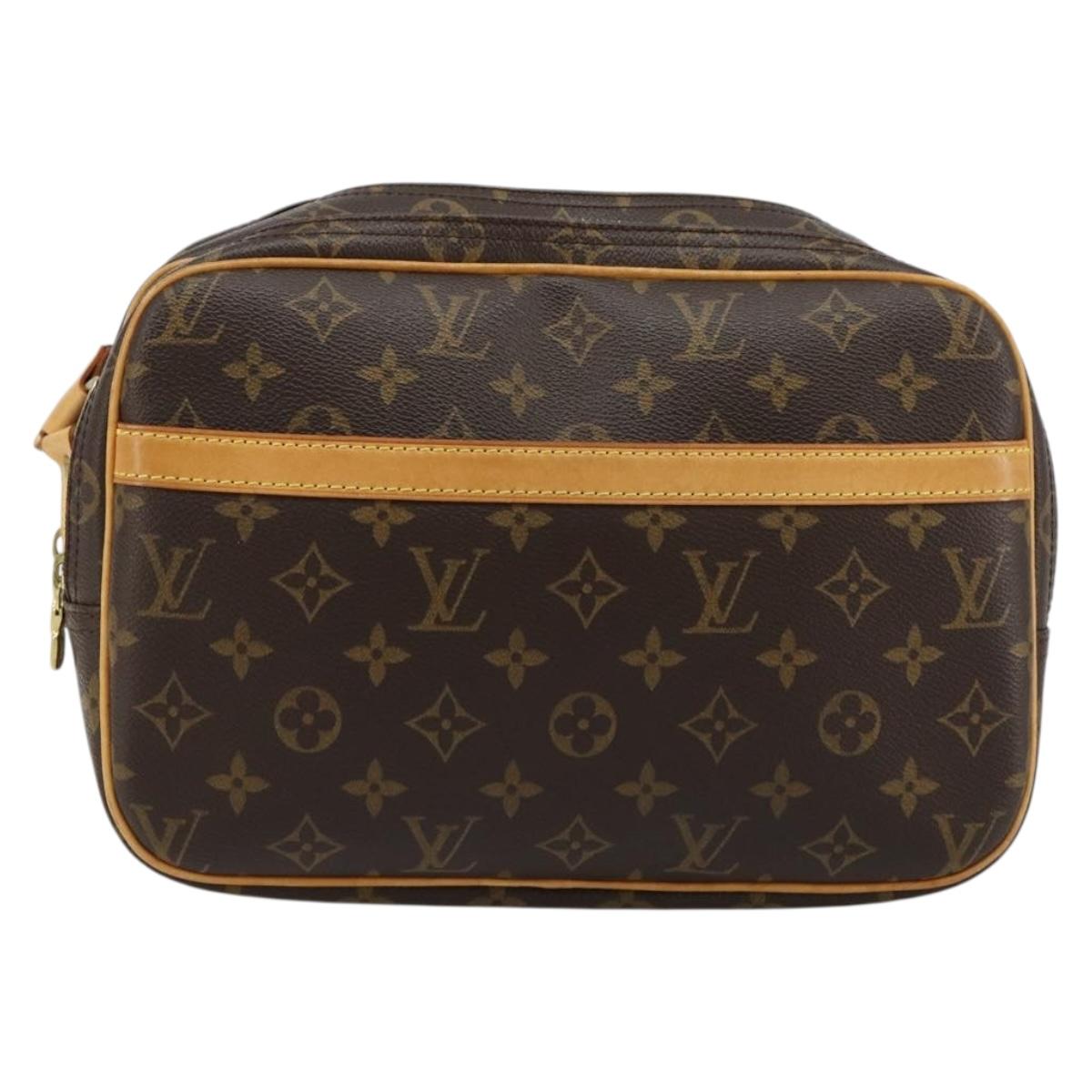 LOUIS VUITTON Monogram Reporter PM Shoulder Bag M45254 LV Auth 183370V