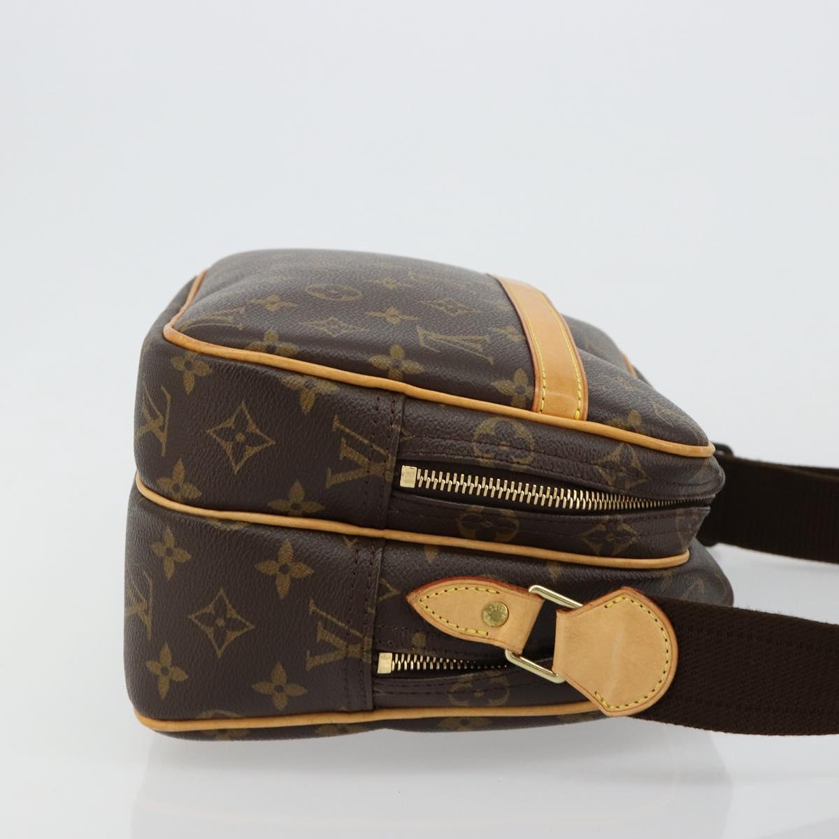 LOUIS VUITTON Monogram Reporter PM Shoulder Bag M45254 LV Auth 183370V
