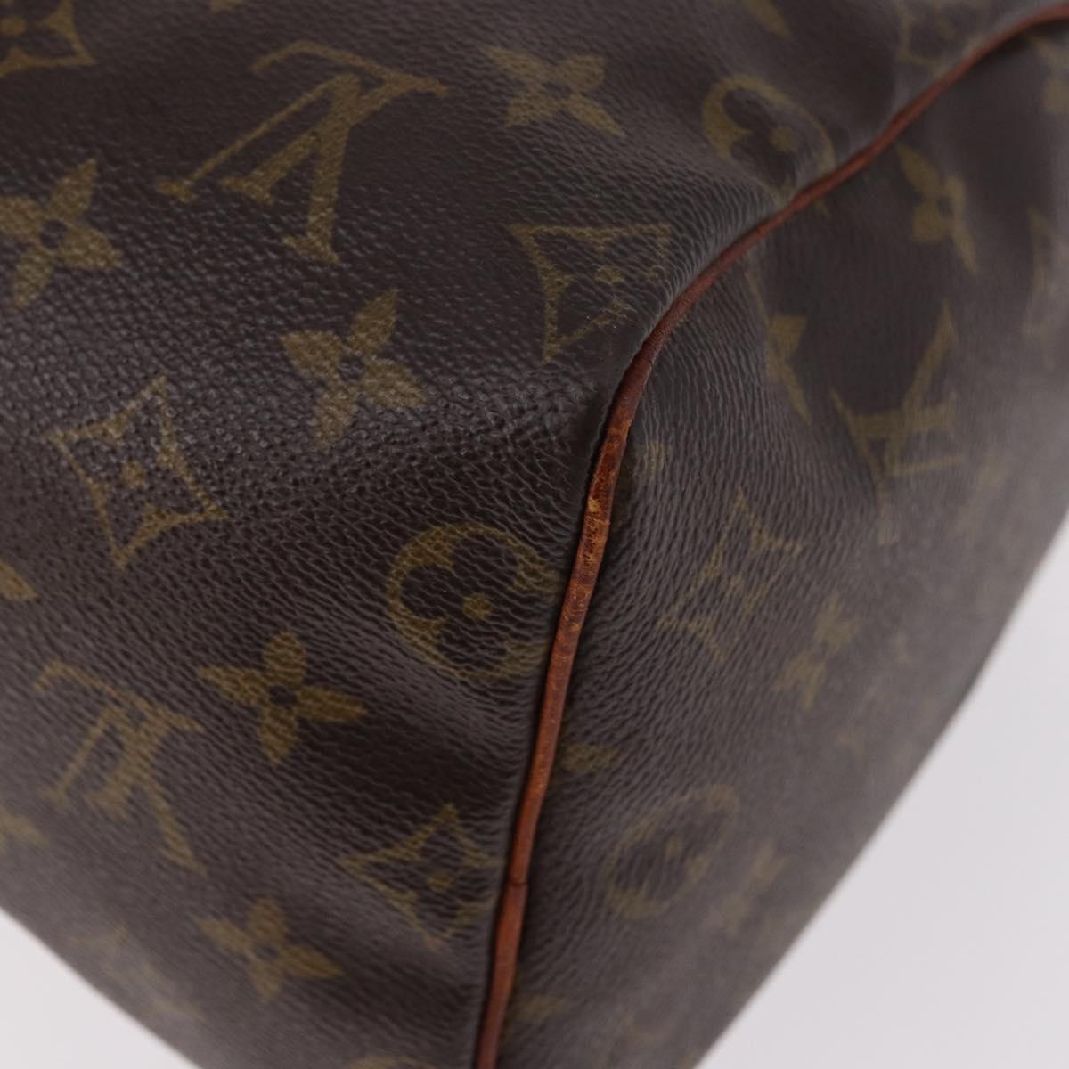 LOUIS VUITTON Monogram Speedy 25 Hand Bag M41528 LV Auth 183379