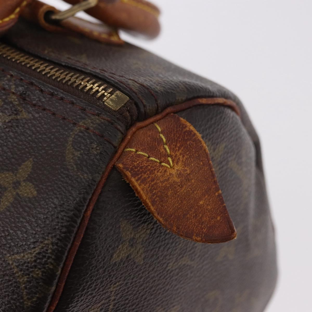 LOUIS VUITTON Monogram Speedy 25 Hand Bag M41528 LV Auth 183379