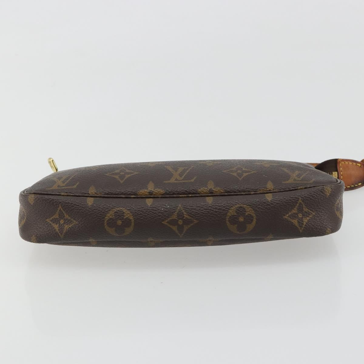 LOUIS VUITTON Monogram Pochette Accessoires Accessory Pouch M51980 Auth 183383