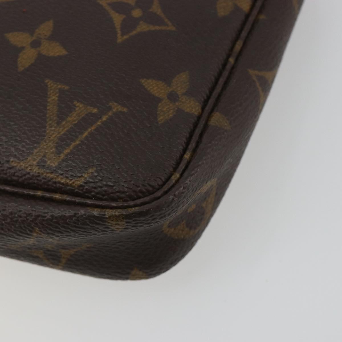 LOUIS VUITTON Monogram Pochette Accessoires Accessory Pouch M51980 Auth 183383