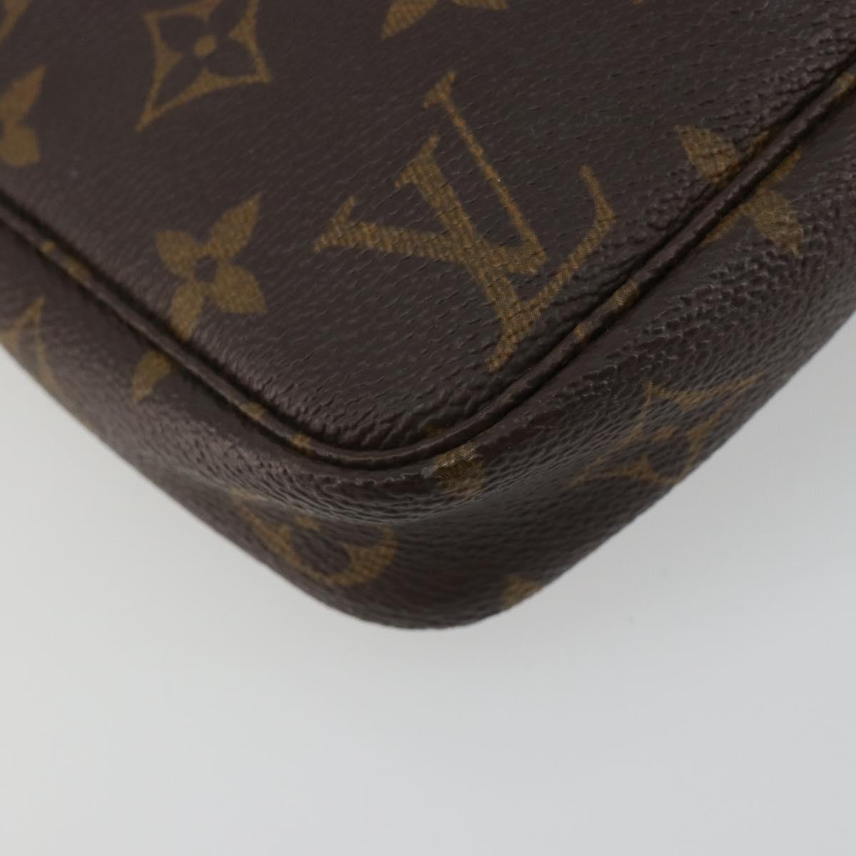LOUIS VUITTON Monogram Pochette Accessoires Accessory Pouch M51980 Auth 183383