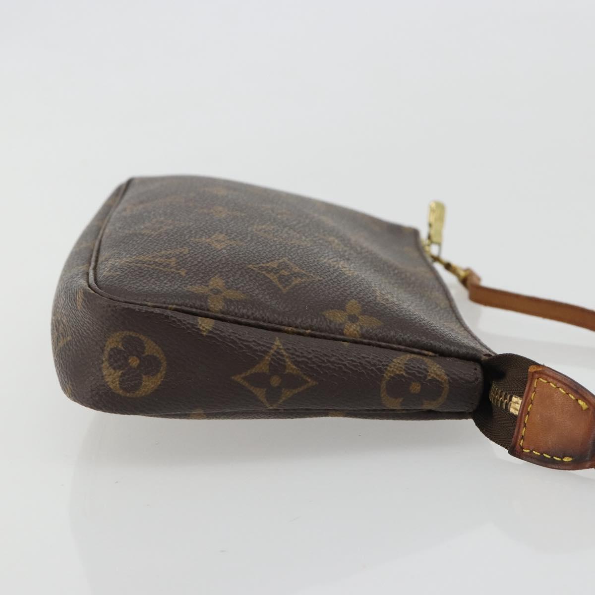 LOUIS VUITTON Monogram Pochette Accessoires Accessory Pouch M51980 Auth 183383
