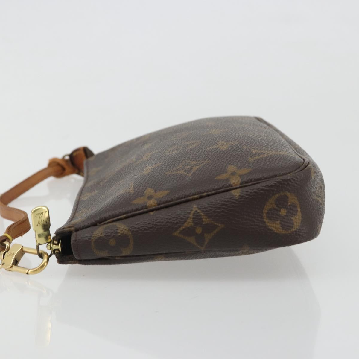 LOUIS VUITTON Monogram Pochette Accessoires Accessory Pouch M51980 Auth 183383