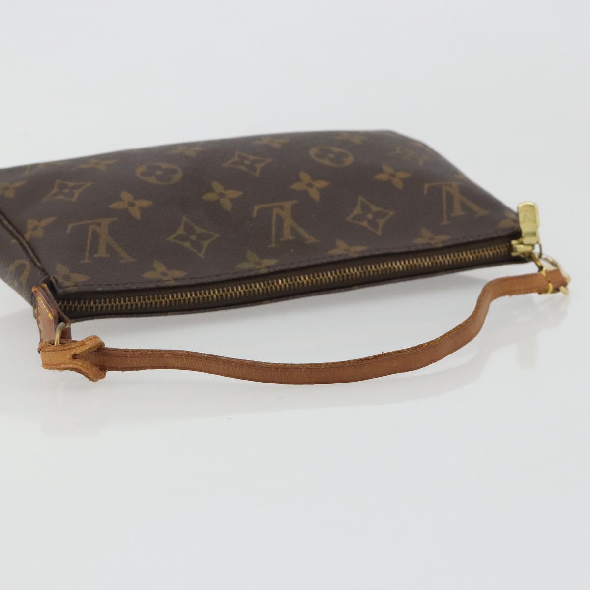 LOUIS VUITTON Monogram Pochette Accessoires Accessory Pouch M51980 Auth 183383