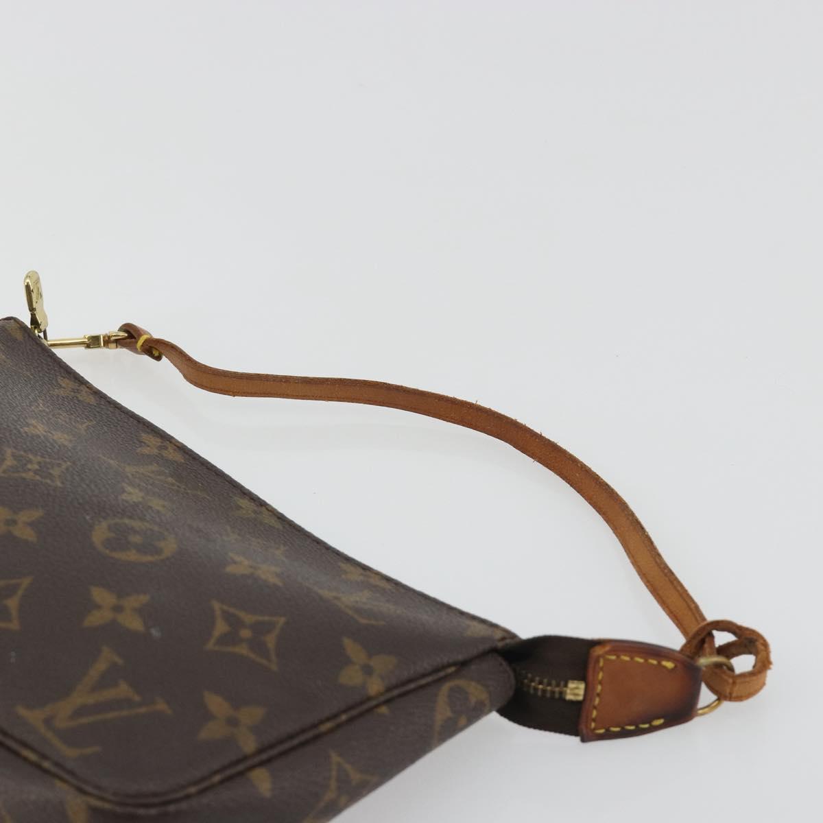 LOUIS VUITTON Monogram Pochette Accessoires Accessory Pouch M51980 Auth 183383