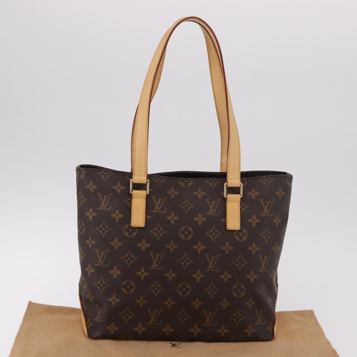 LOUIS VUITTON Monogram Cabas Piano Tote Bag M51148 LV Auth 183384V