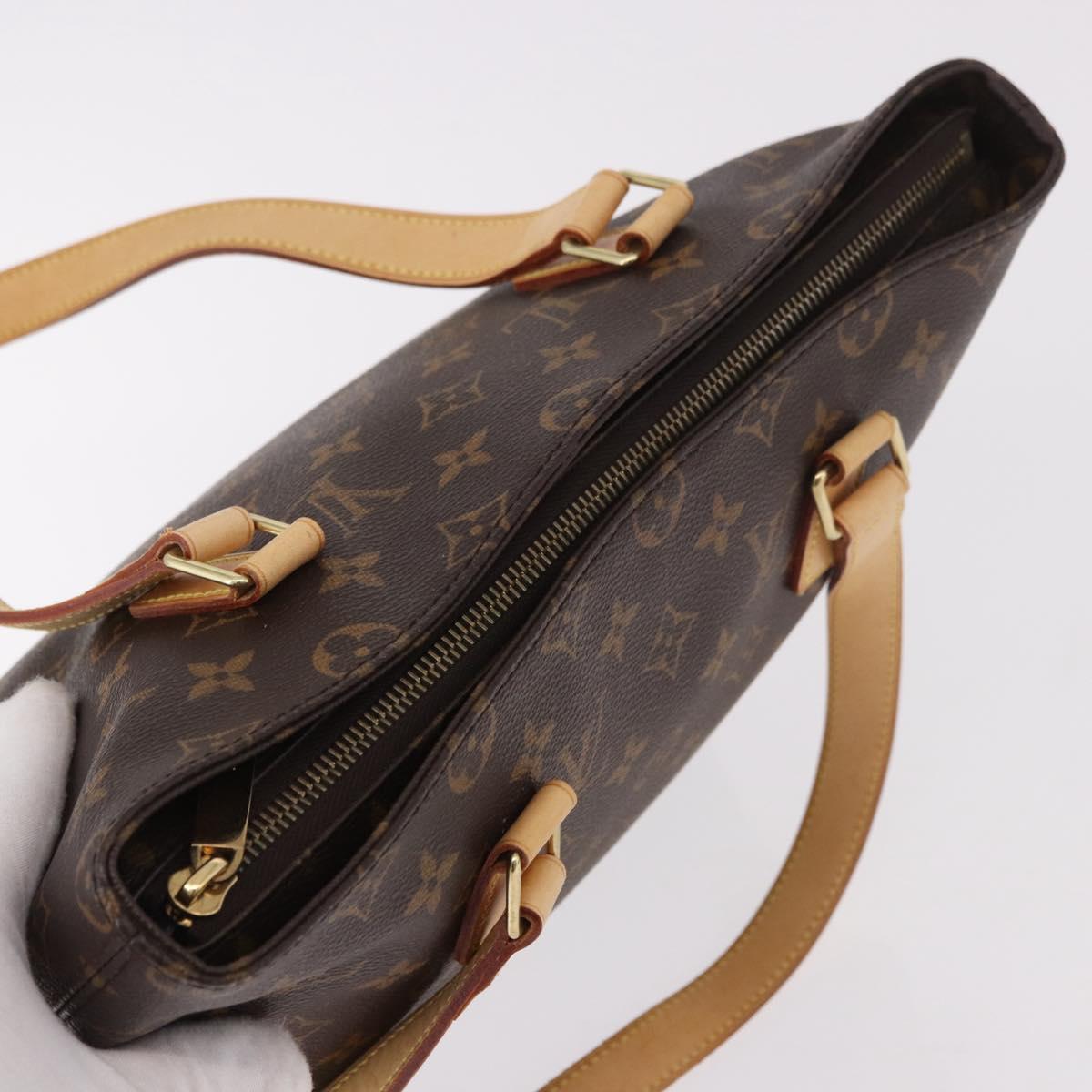 LOUIS VUITTON Monogram Cabas Piano Tote Bag M51148 LV Auth 183384V