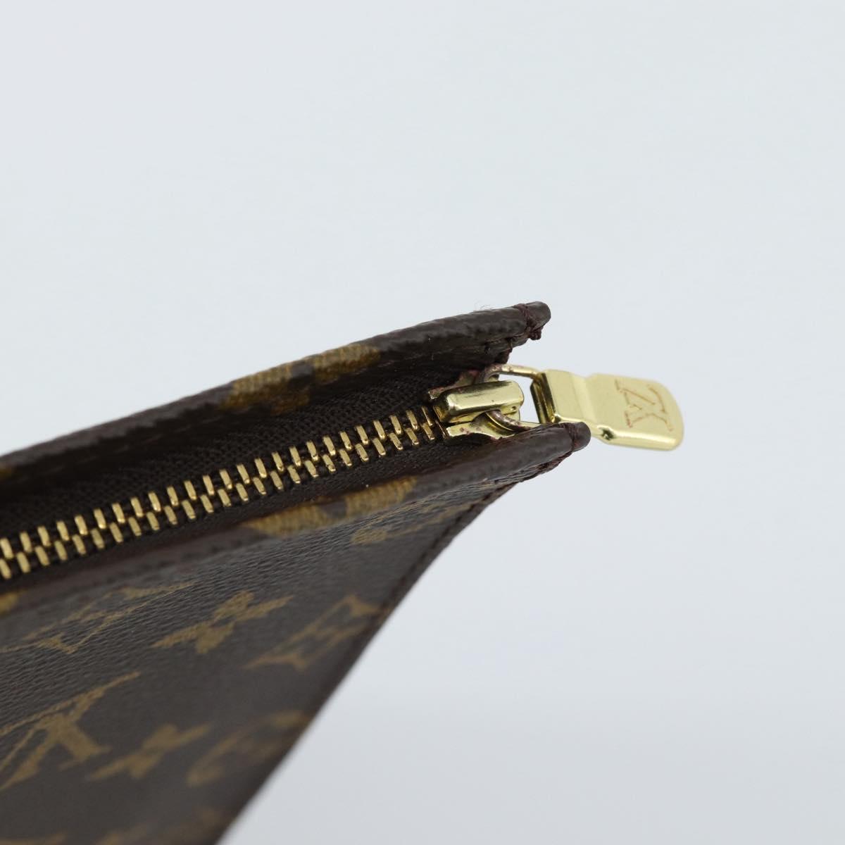 LOUIS VUITTON Monogram Poche Toilette 26 Pouch M47542 LV Auth 183385