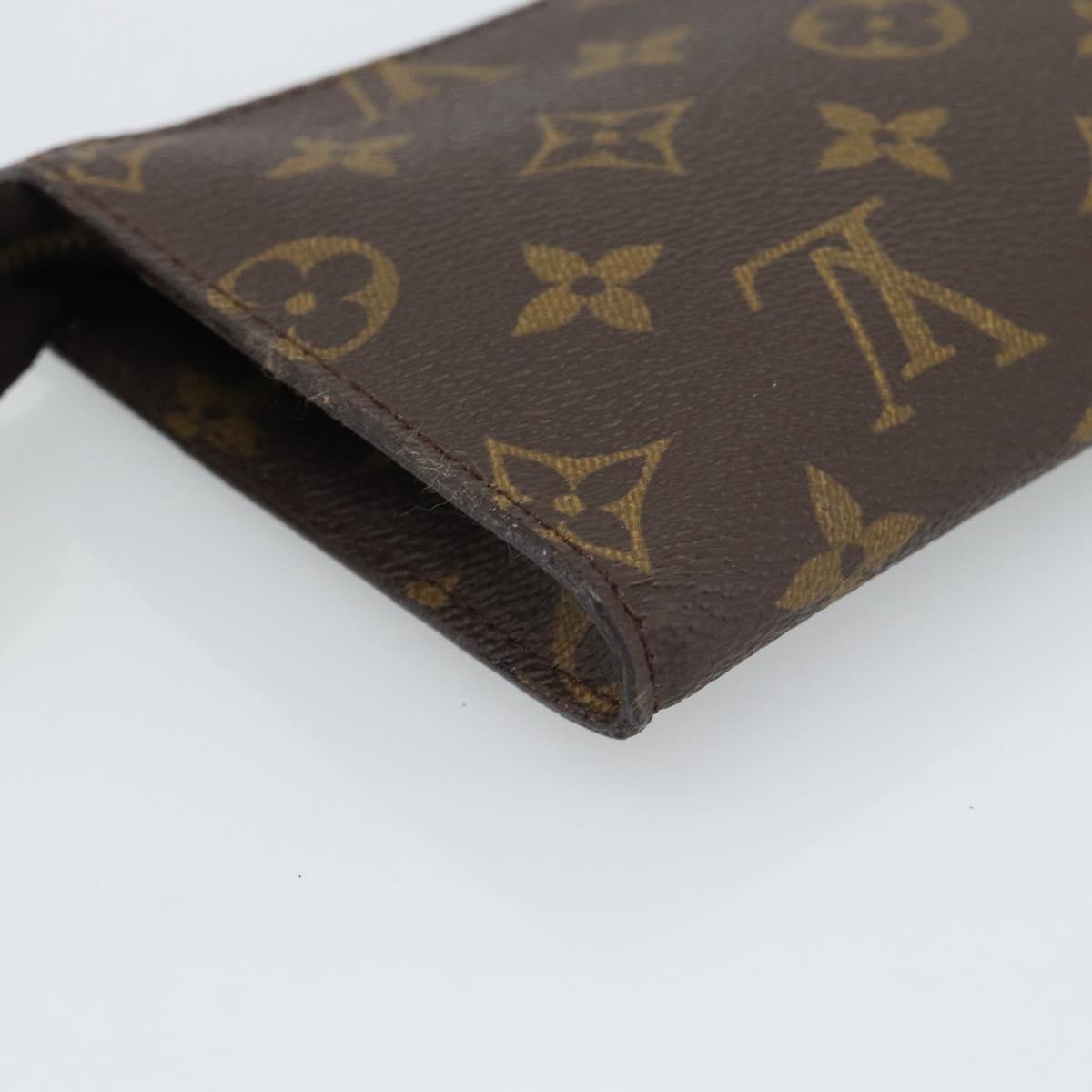 LOUIS VUITTON Monogram Bucket PM Accessory Pouch LV Auth 183390