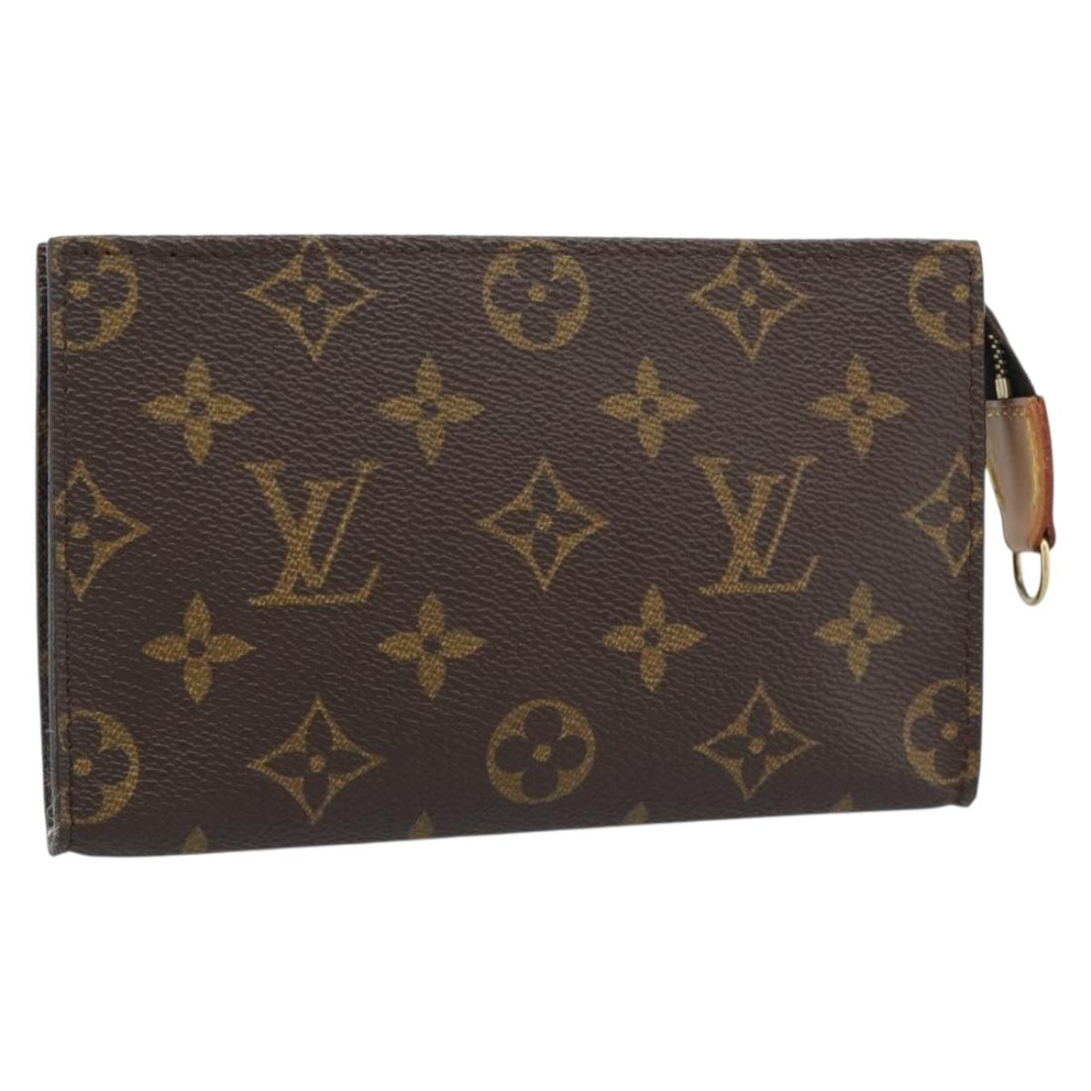LOUIS VUITTON Monogram Bucket PM Accessory Pouch LV Auth 183390