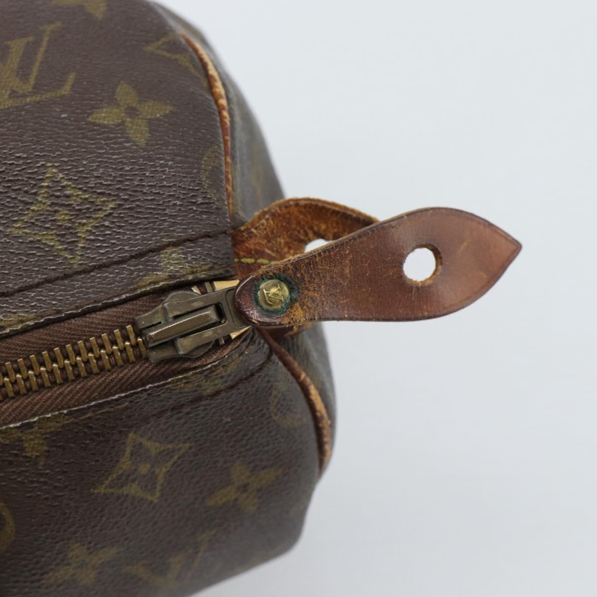 LOUIS VUITTON Monogram Speedy 30 Hand Bag M41526 LV Auth 183399
