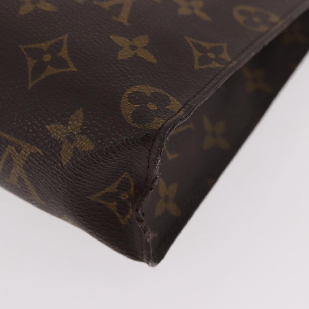 LOUIS VUITTON Monogram Poche Toilette 26 Pouch M47542 LV Auth 183411