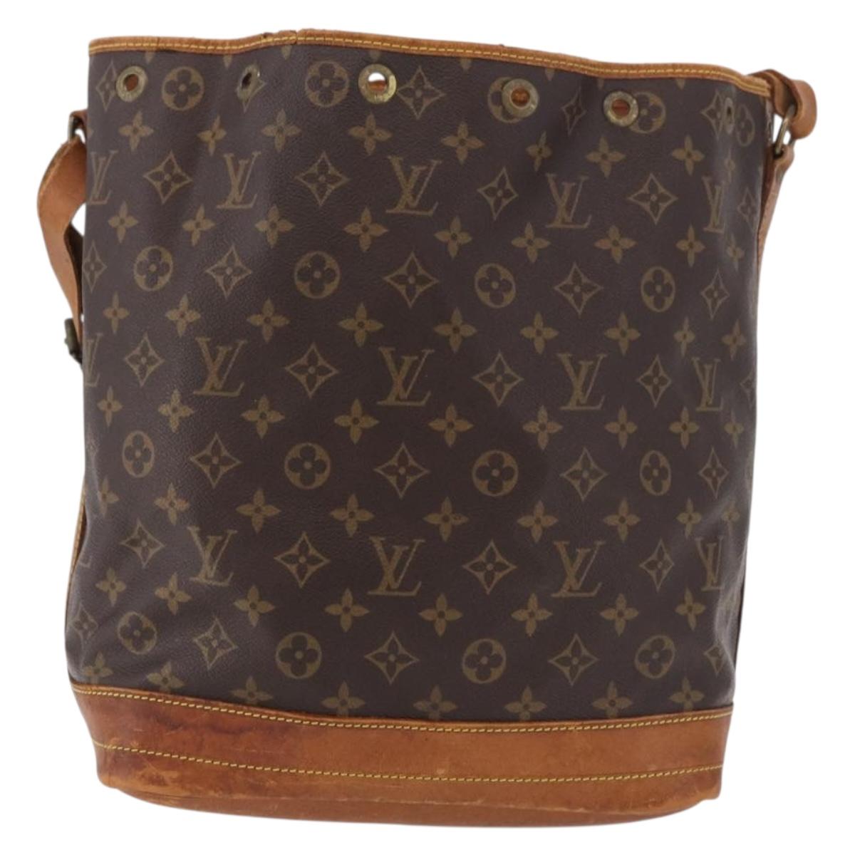 LOUIS VUITTON Monogram Noe Shoulder Bag M42224 LV Auth 183423