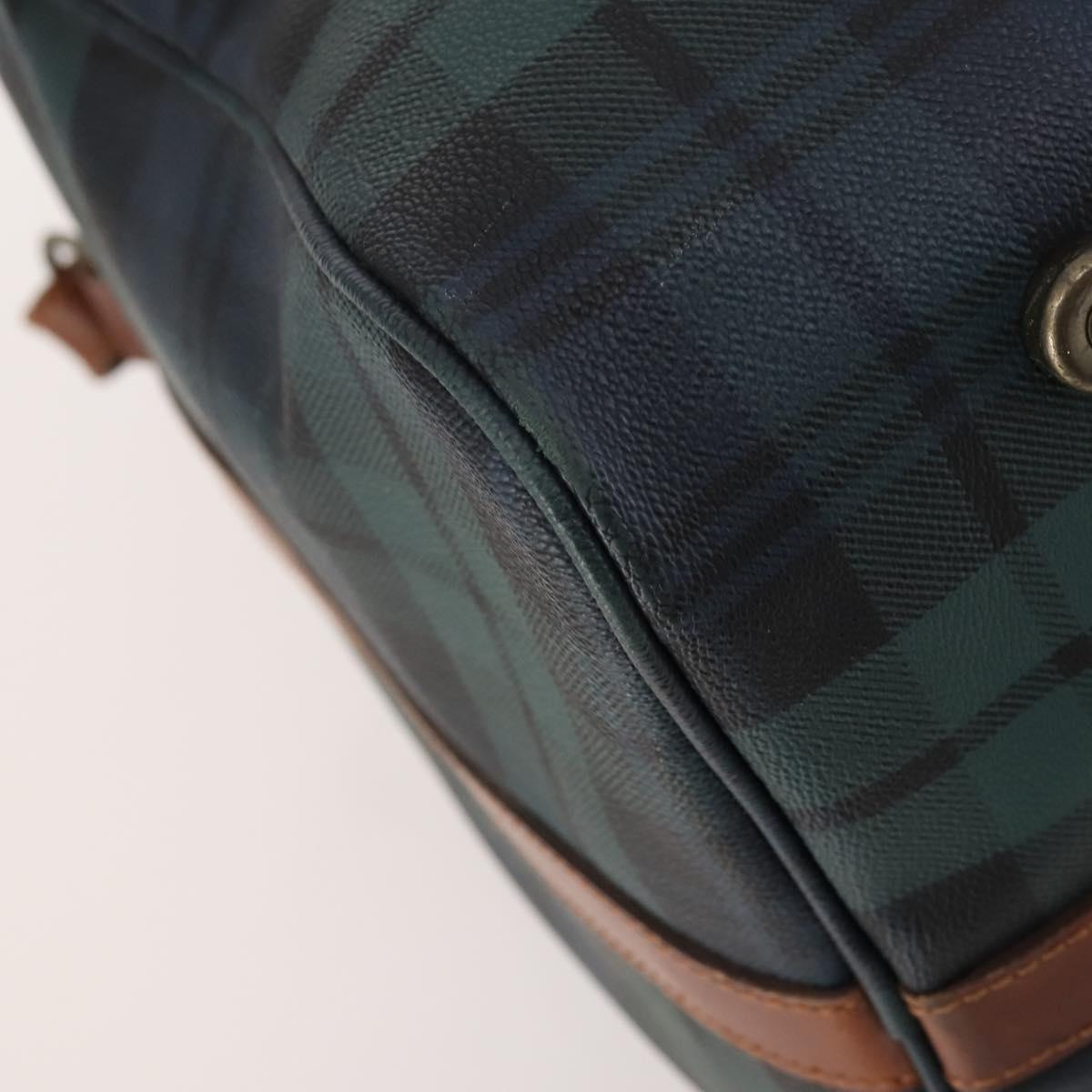 Polo Ralph Lauren Boston Bag Leather PVC 2way Green Auth 183444A
