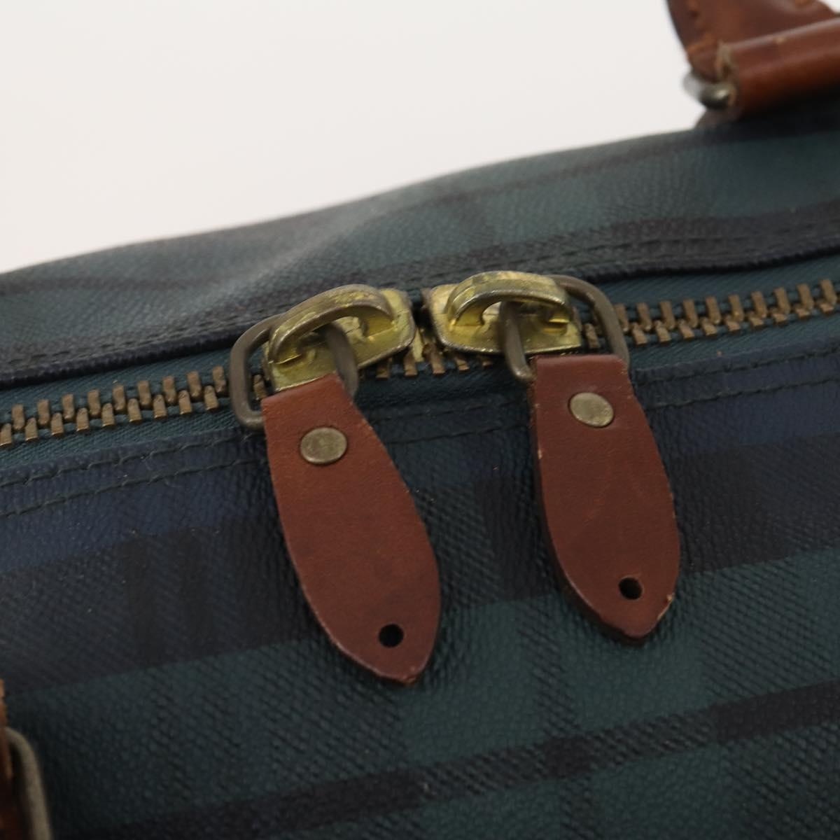 Polo Ralph Lauren Boston Bag Leather PVC 2way Green Auth 183444A