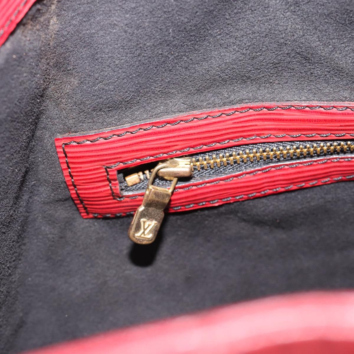 LOUIS VUITTON Epi Noe Shoulder Bag Tricolor Red Blue M44084 LV Auth 183448