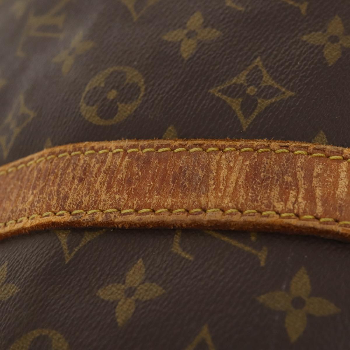LOUIS VUITTON Monogram Keepall 55 Boston Bag M41424 LV Auth 183454