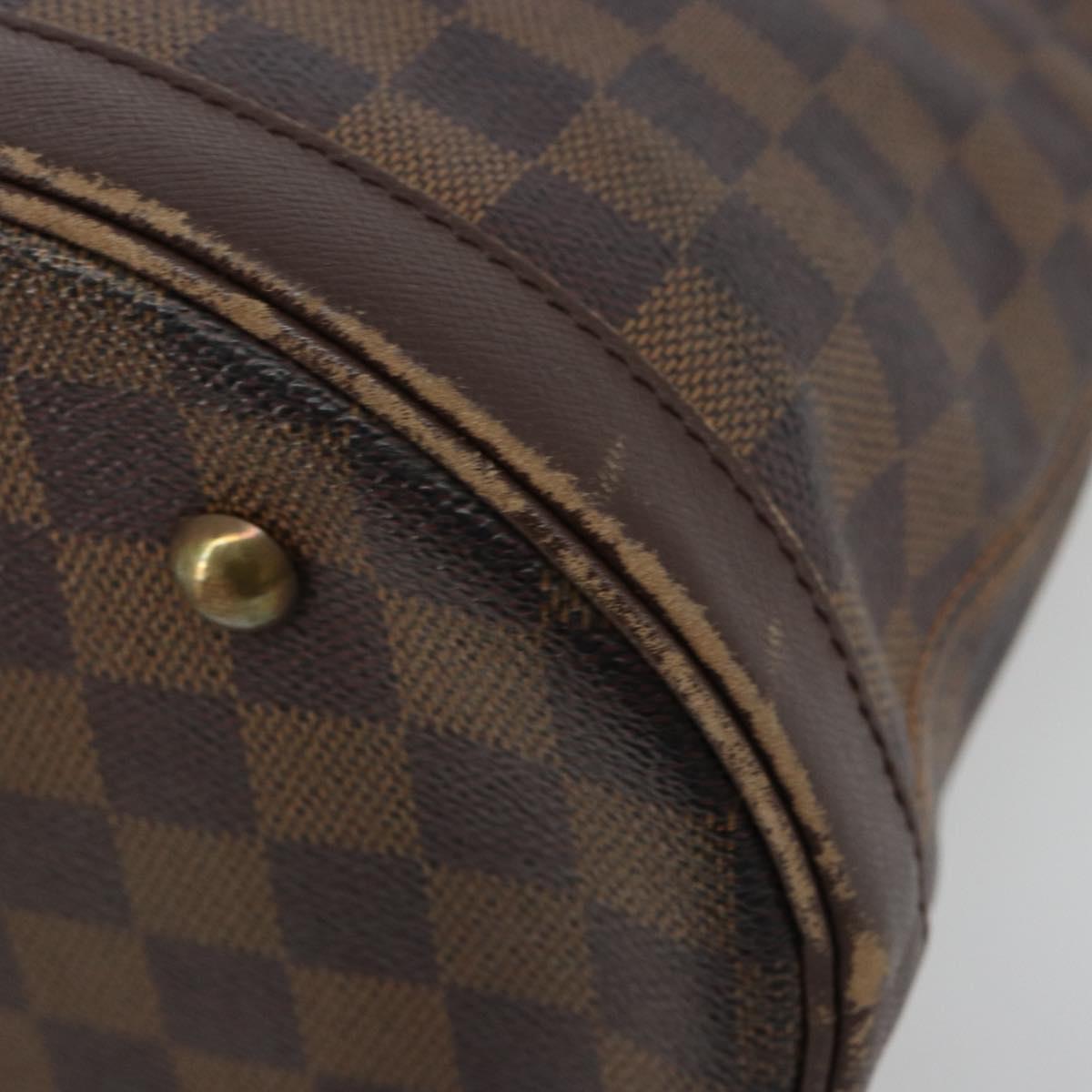 LOUIS VUITTON Damier Ebene Marais Shoulder Bag N42240 LV Auth 183460