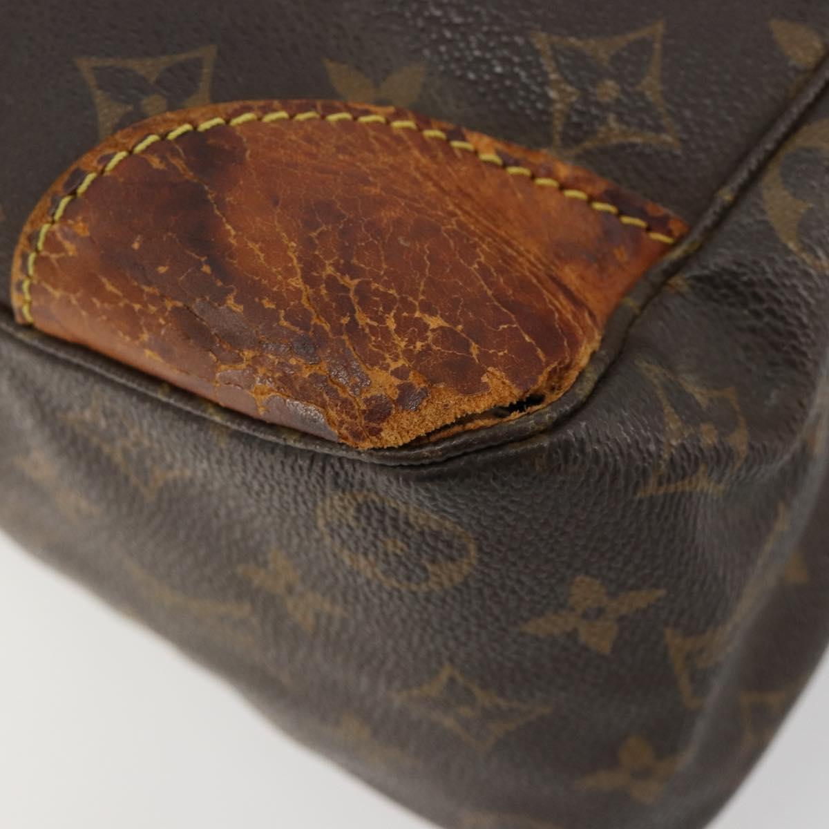 LOUIS VUITTON Monogram Boulogne 35 Shoulder Bag M51260 LV Auth 183472