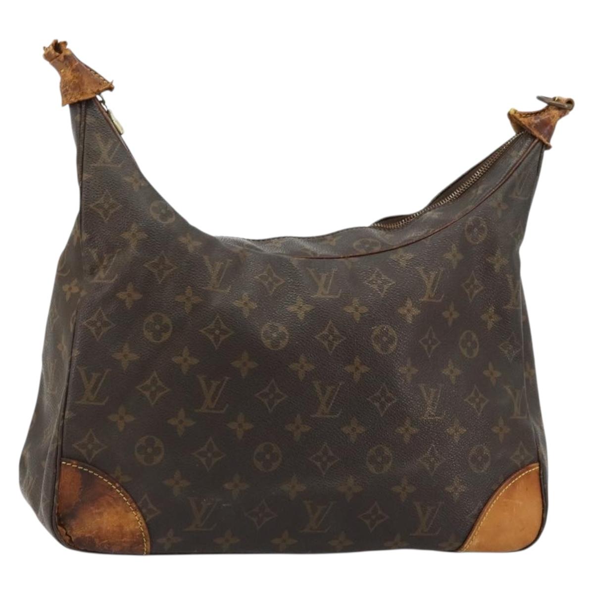 LOUIS VUITTON Monogram Boulogne 35 Shoulder Bag M51260 LV Auth 183472