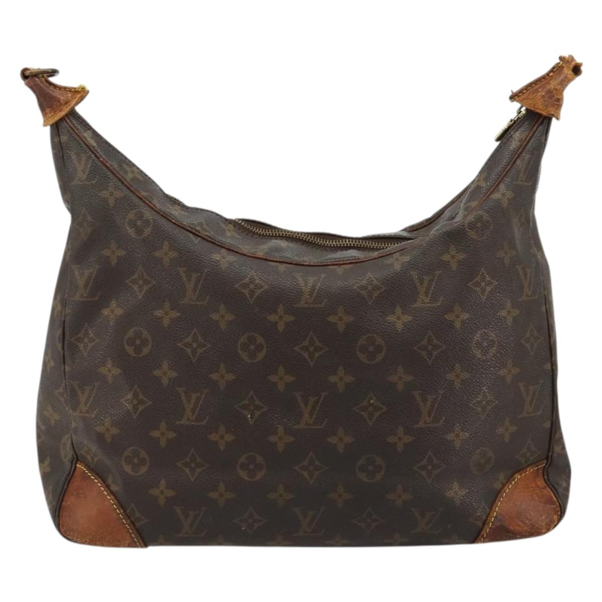 LOUIS VUITTON Monogram Boulogne 35 Shoulder Bag M51260 LV Auth 183472