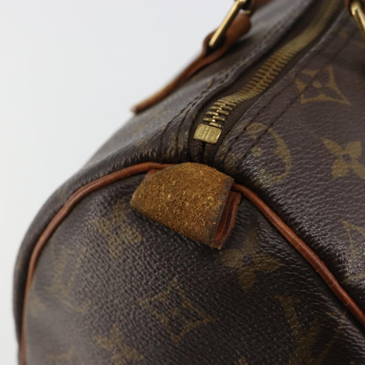 LOUIS VUITTON Monogram Speedy 25 Hand Bag M41528 LV Auth 183475A