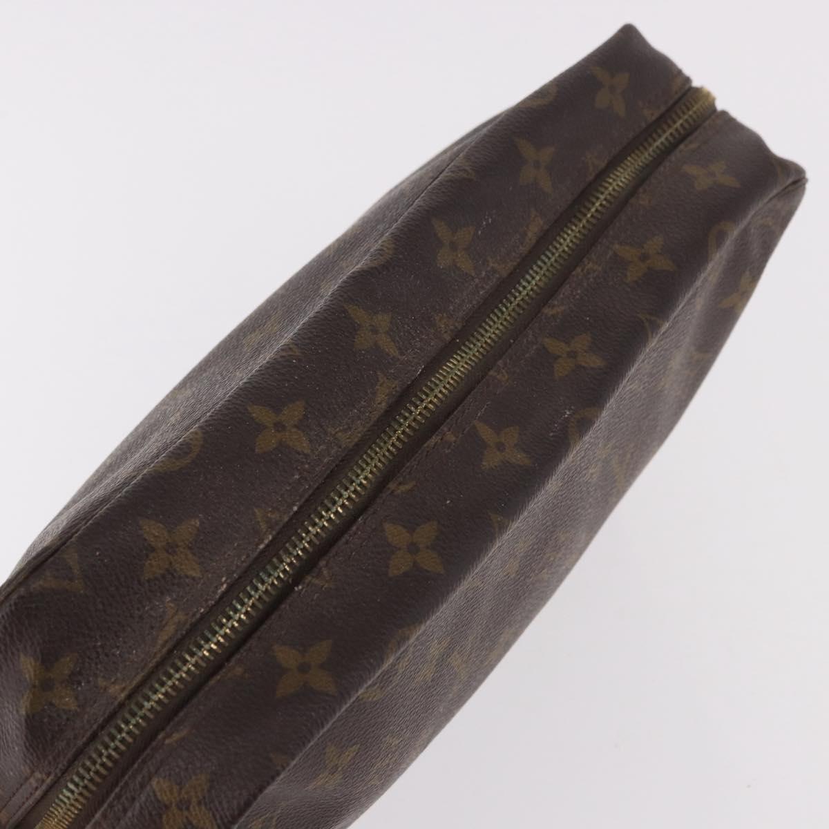 LOUIS VUITTON Monogram Trousse Toilette 28 Clutch Bag M47522 LV Auth 183477