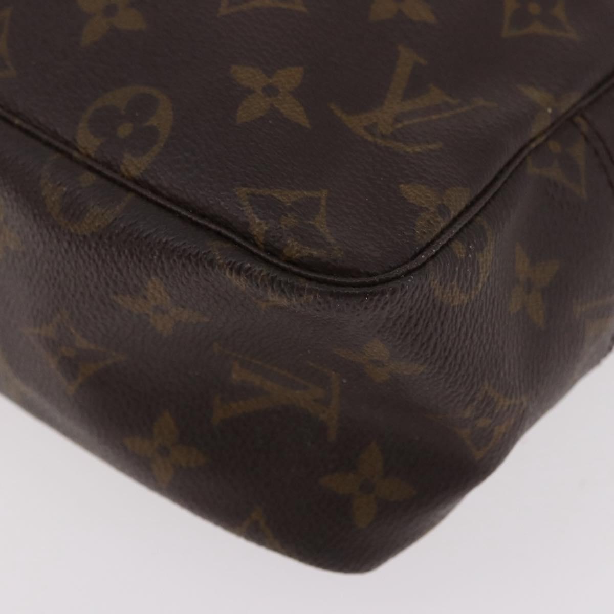 LOUIS VUITTON Monogram Trousse Toilette 28 Clutch Bag M47522 LV Auth 183477