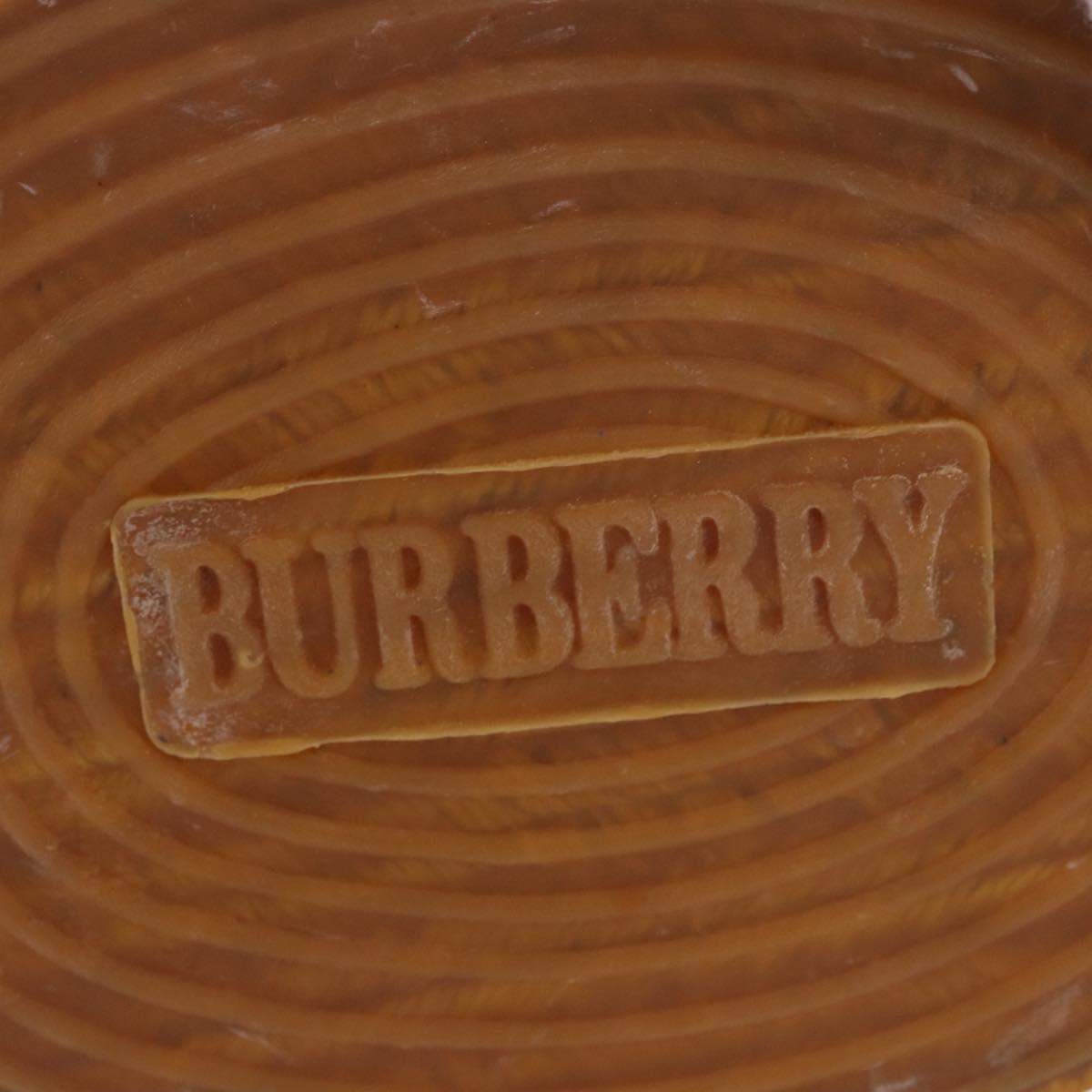 BURBERRY Nova Check Shoulder Bag Canvas Beige Auth 183481