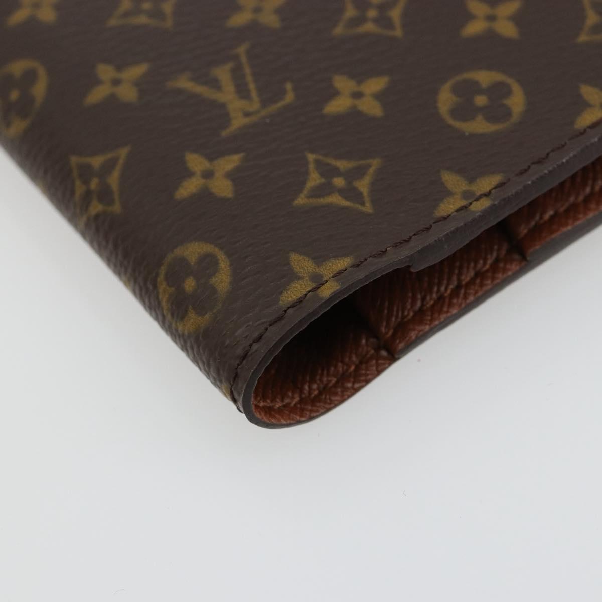 LOUIS VUITTON Monogram Agenda Mini Day Planner Cover R20007 LV Auth 183497V