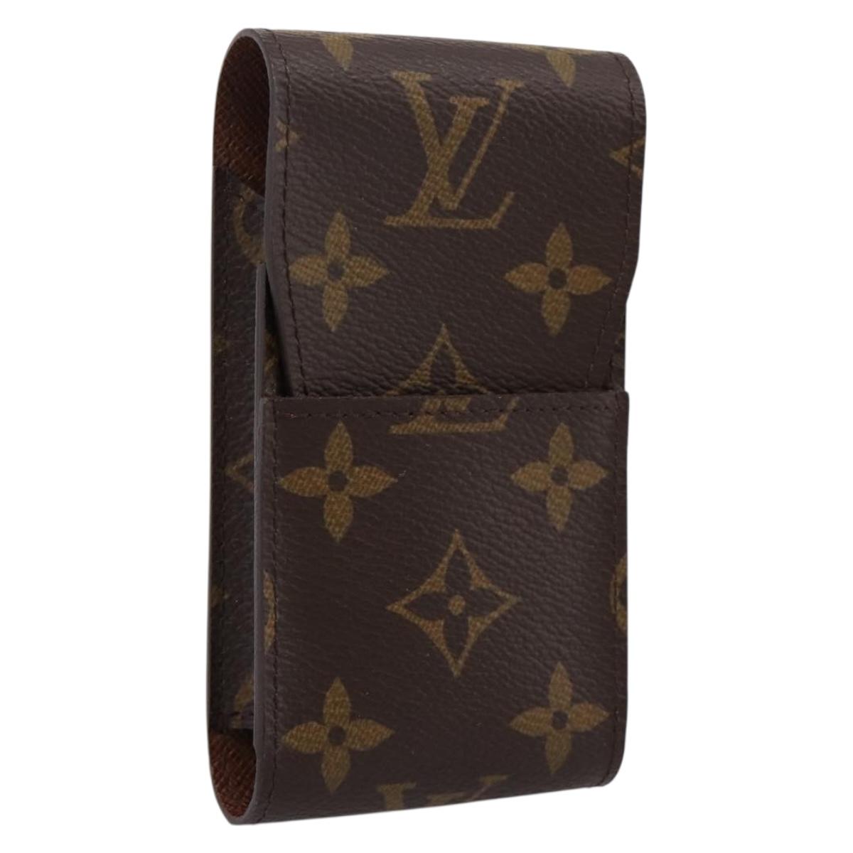 LOUIS VUITTON Monogram Etui Cigarette Case M63024 LV Auth 183509A