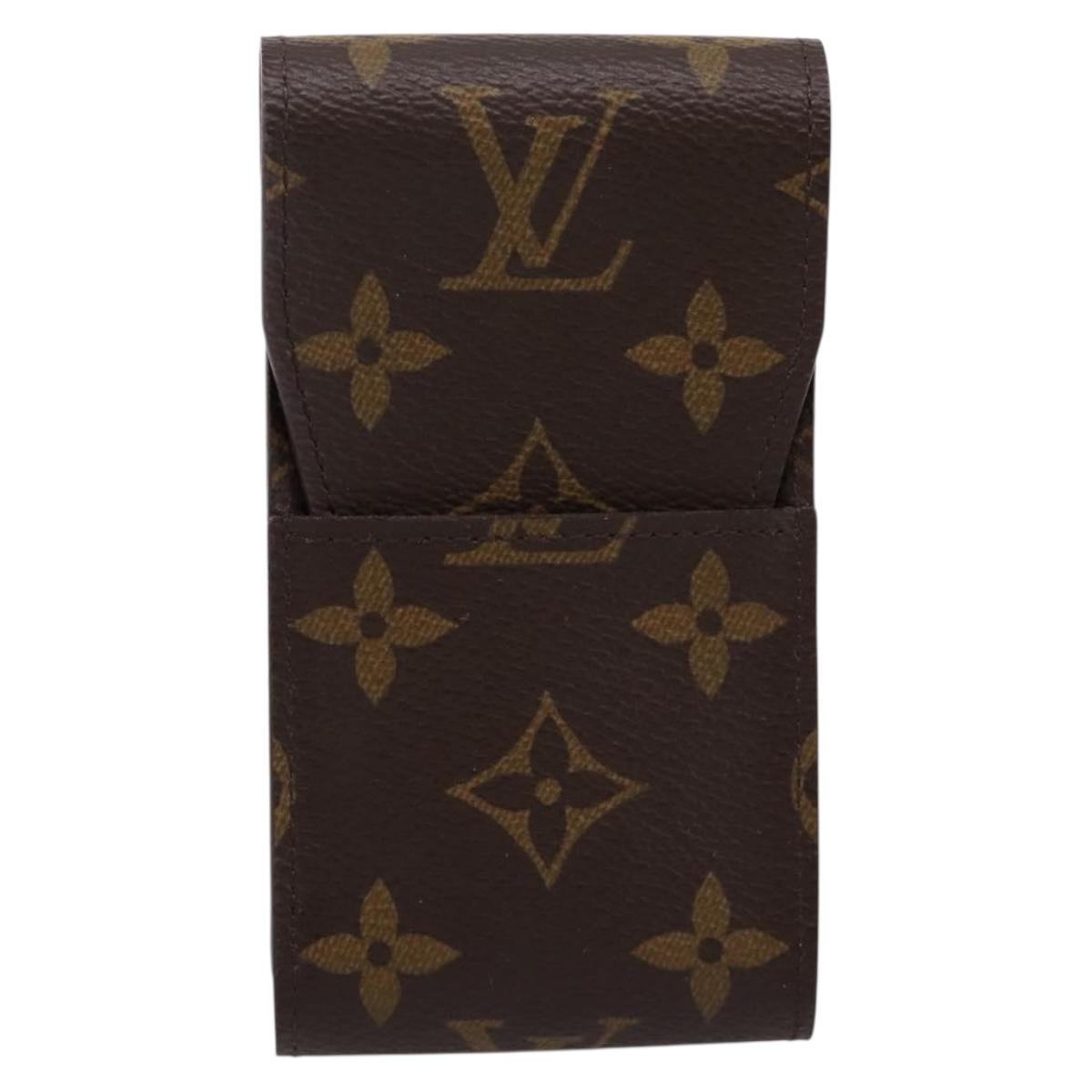 LOUIS VUITTON Monogram Etui Cigarette Case M63024 LV Auth 183509A