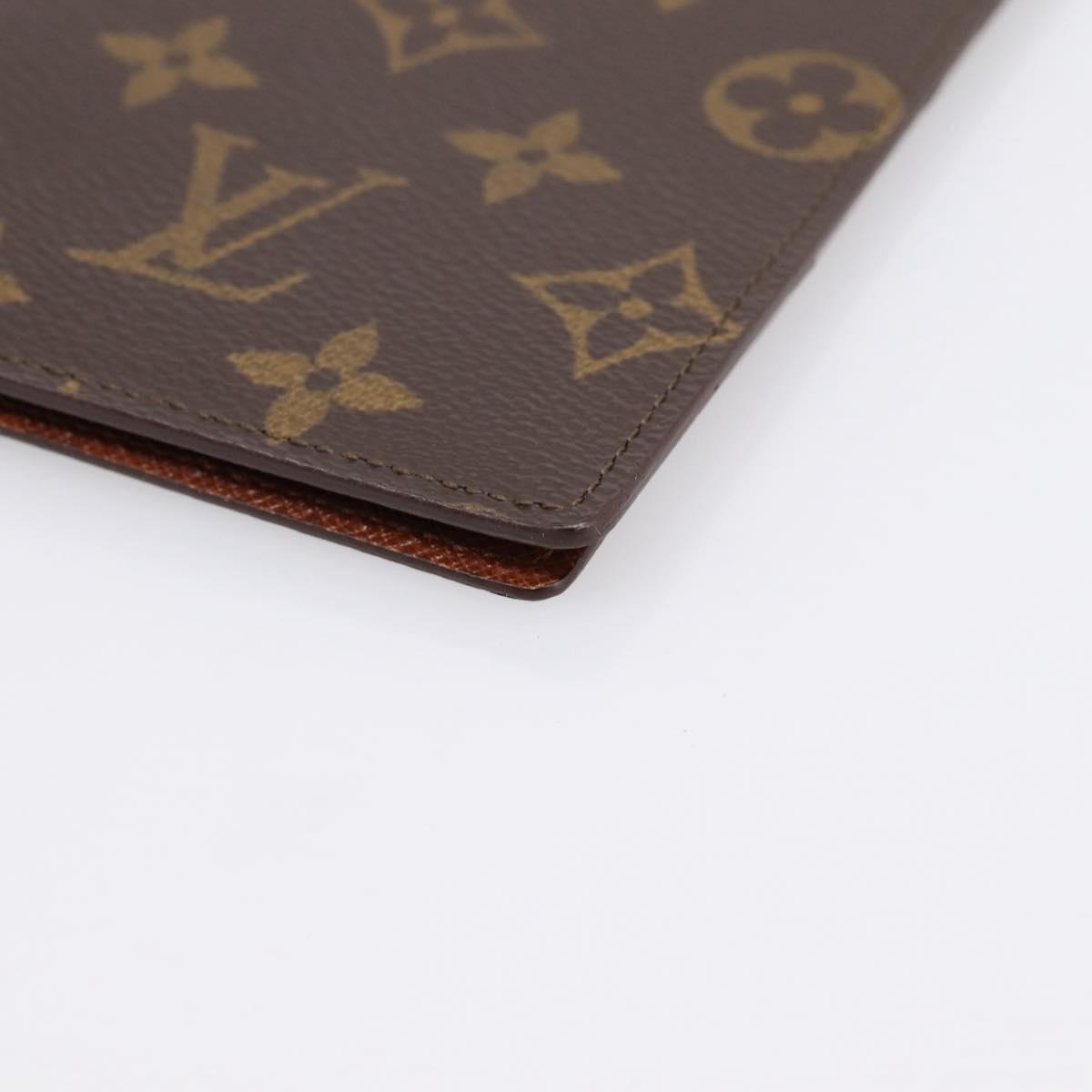 LOUIS VUITTON Monogram Couverture Passport Case M64502 LV Auth 183521A