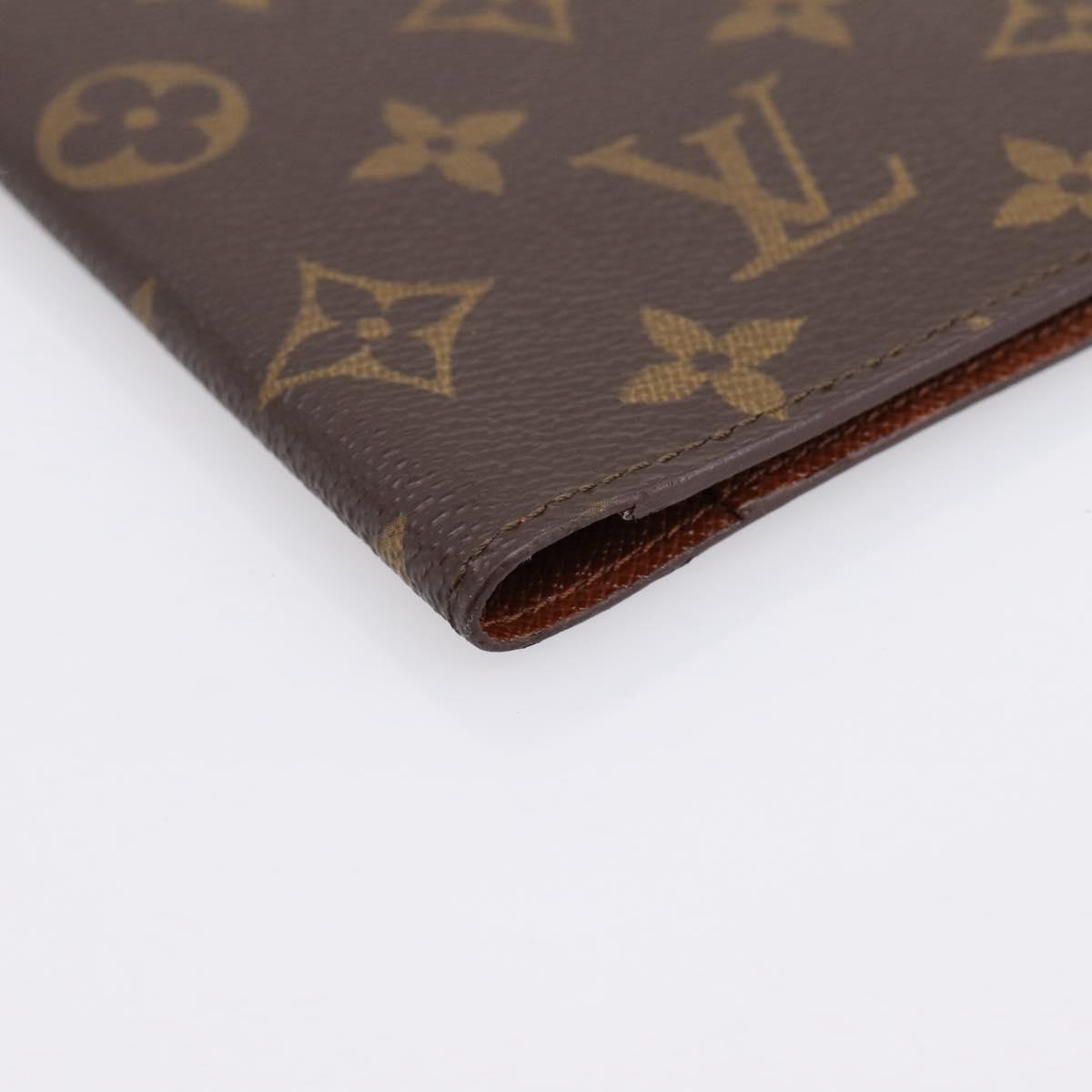LOUIS VUITTON Monogram Couverture Passport Case M64502 LV Auth 183521A