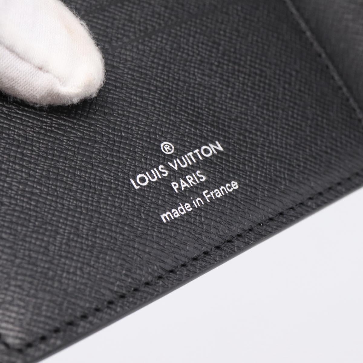 LOUIS VUITTON Monogram Eclipse Portefeuille Multipull M61695 LV Auth 183522M