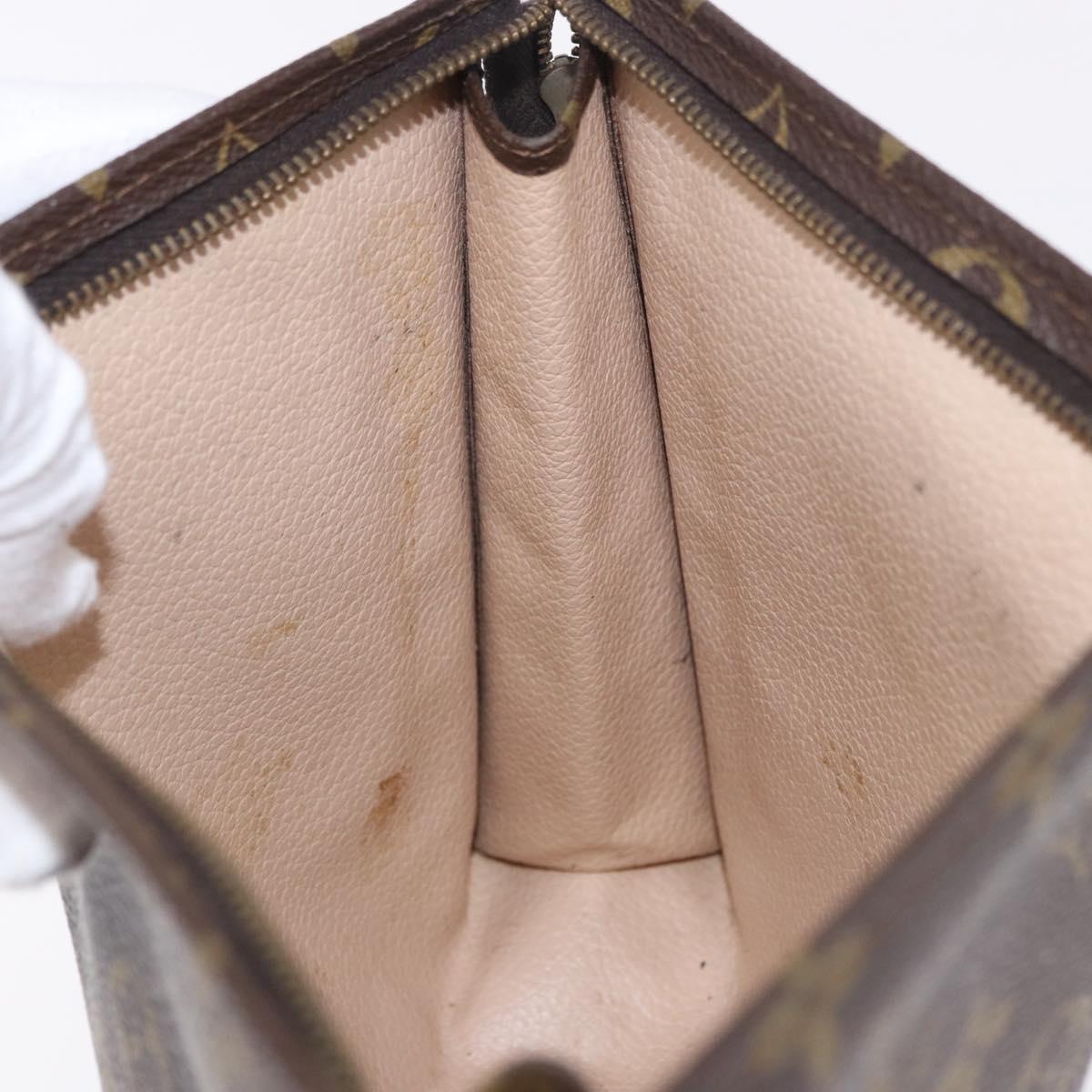 LOUIS VUITTON Monogram Poche Toilette 26 Pouch M47542 LV Auth 183562