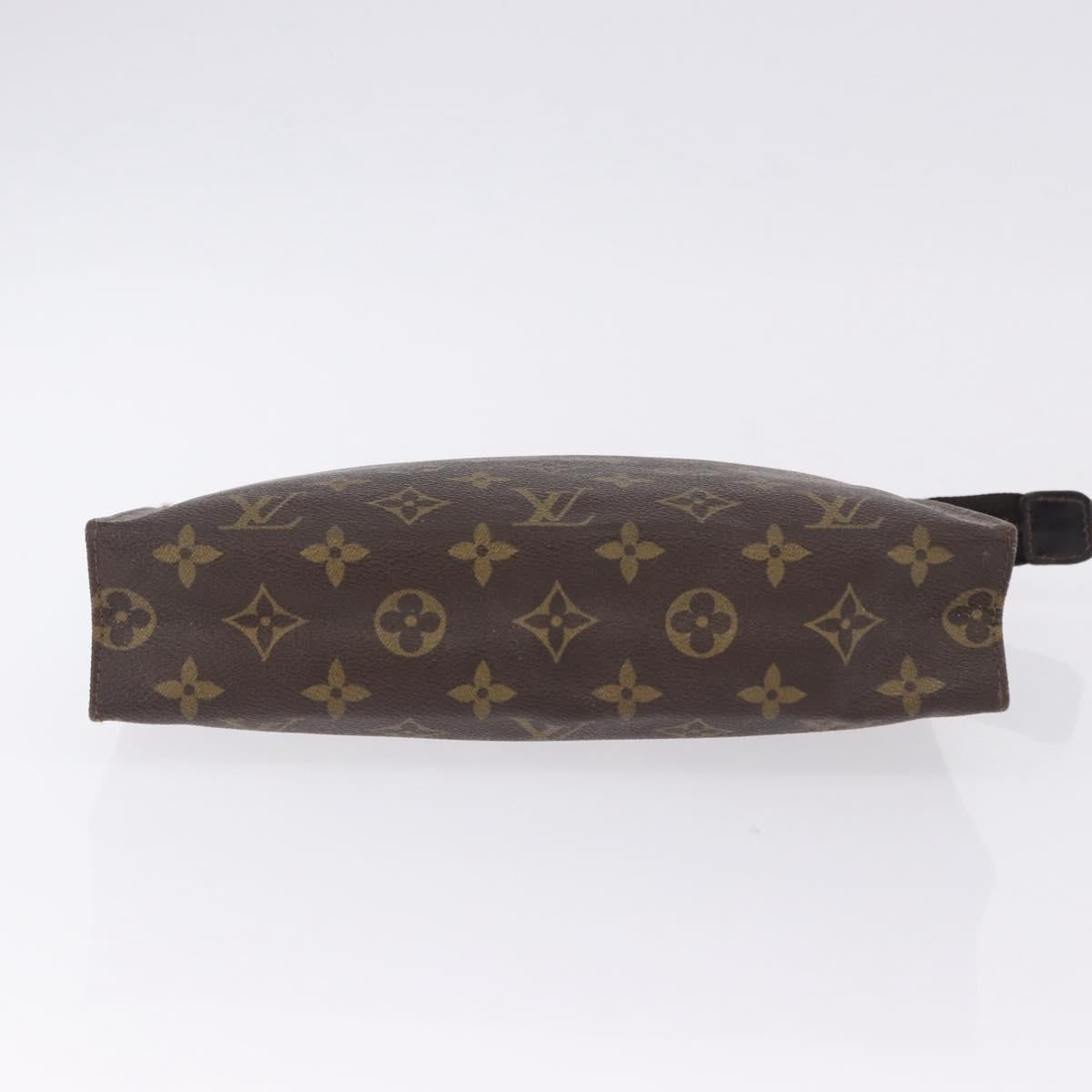 LOUIS VUITTON Monogram Poche Toilette 26 Pouch M47542 LV Auth 183562