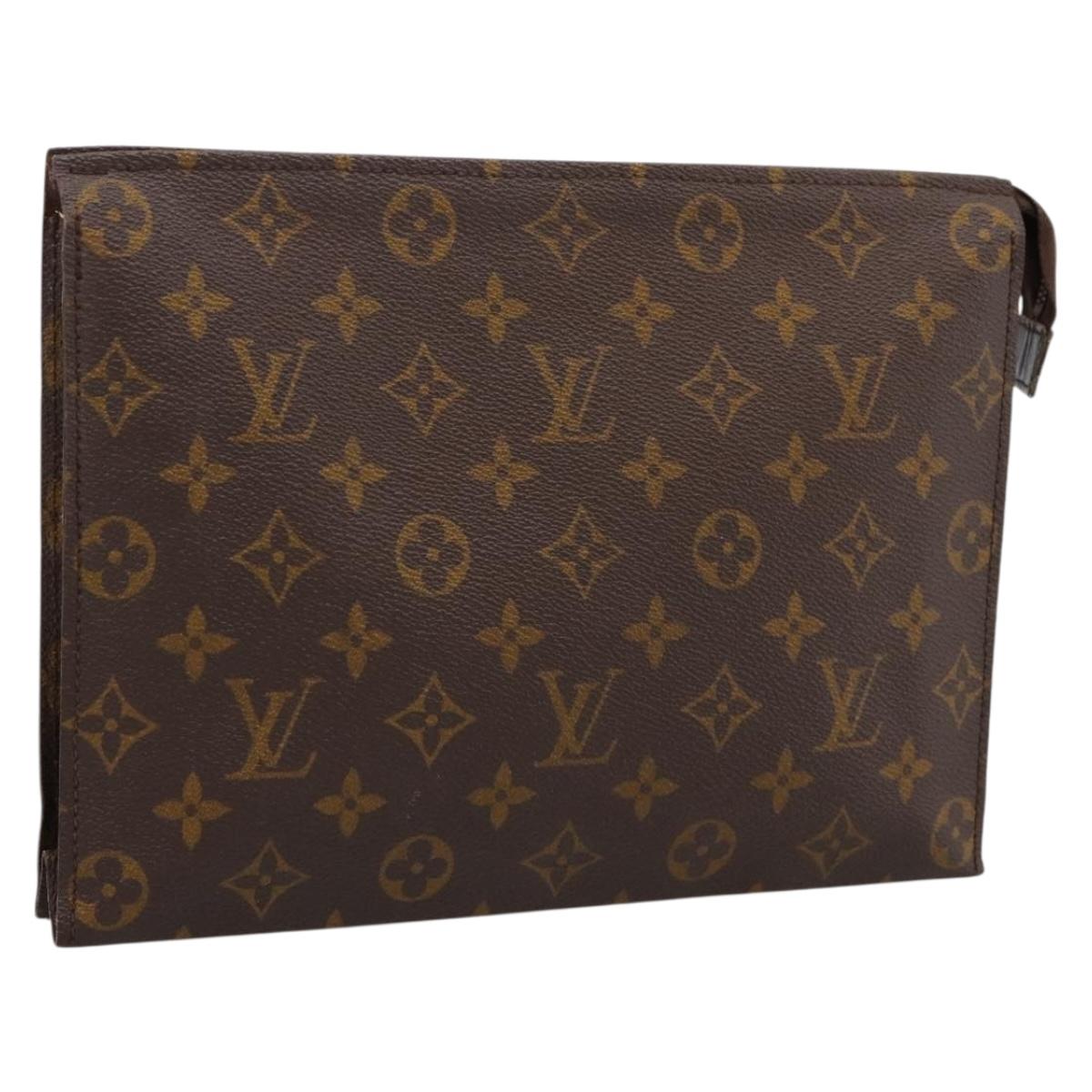 LOUIS VUITTON Monogram Poche Toilette 26 Pouch M47542 LV Auth 183563