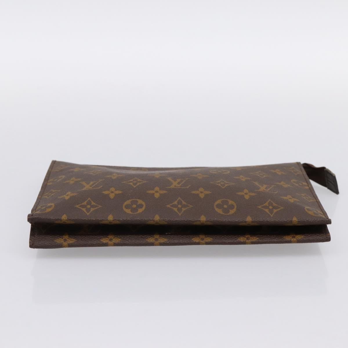 LOUIS VUITTON Monogram Poche Toilette 26 Pouch M47542 LV Auth 183563