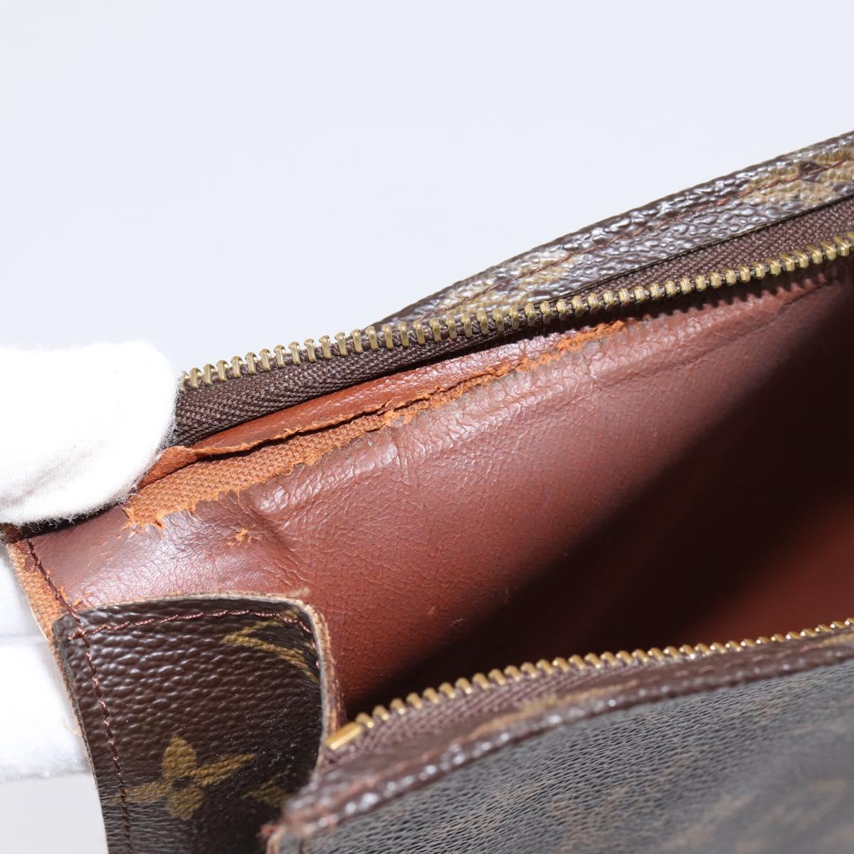 LOUIS VUITTON Monogram Poche Toilette 26 Pouch M47542 LV Auth 183565