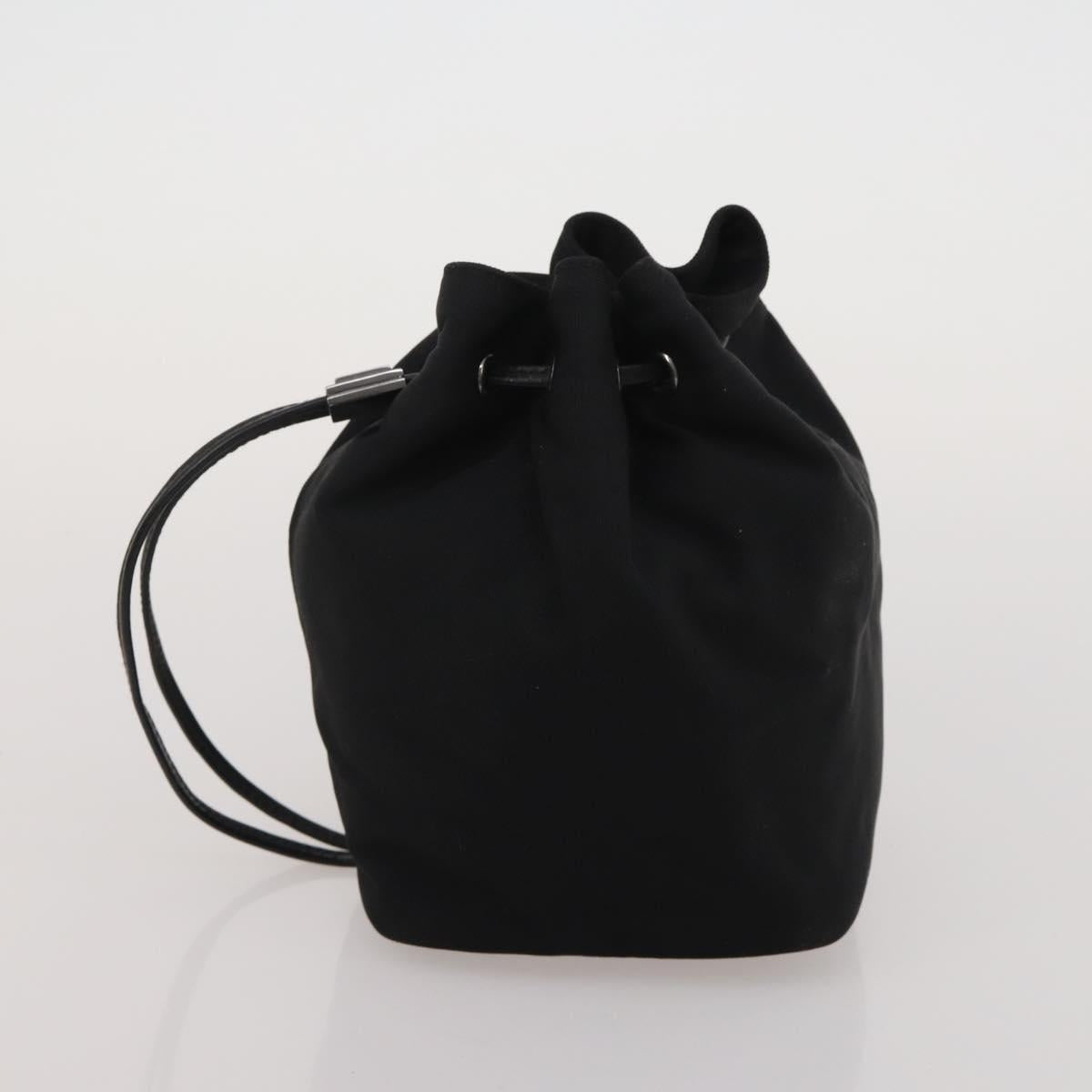 GUCCI GG Supreme GG Canvas Shoulder Bag PVC Nylon 5 Set Beige Black Auth 183572