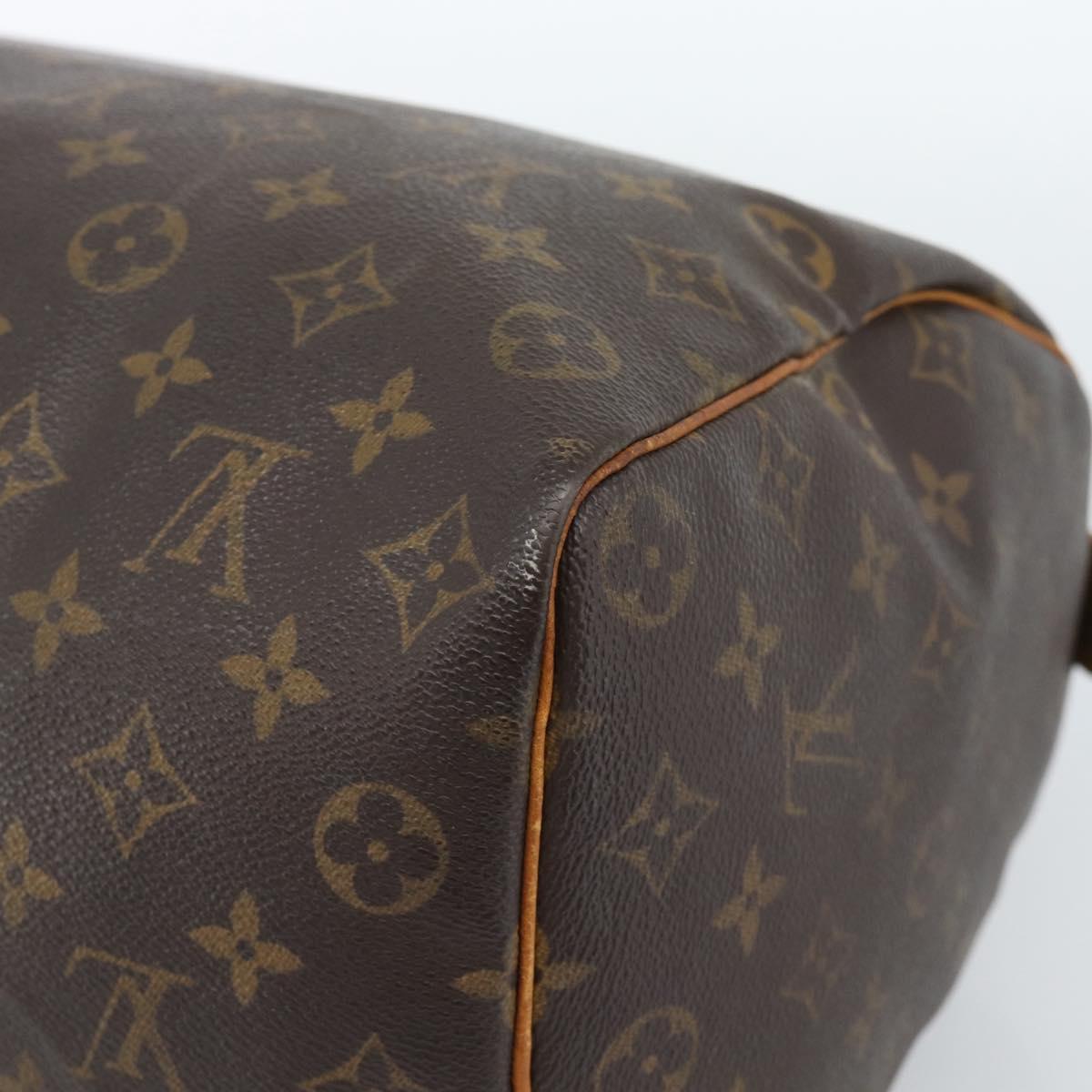 LOUIS VUITTON Monogram Speedy 30 Hand Bag M41526 LV Auth 183606
