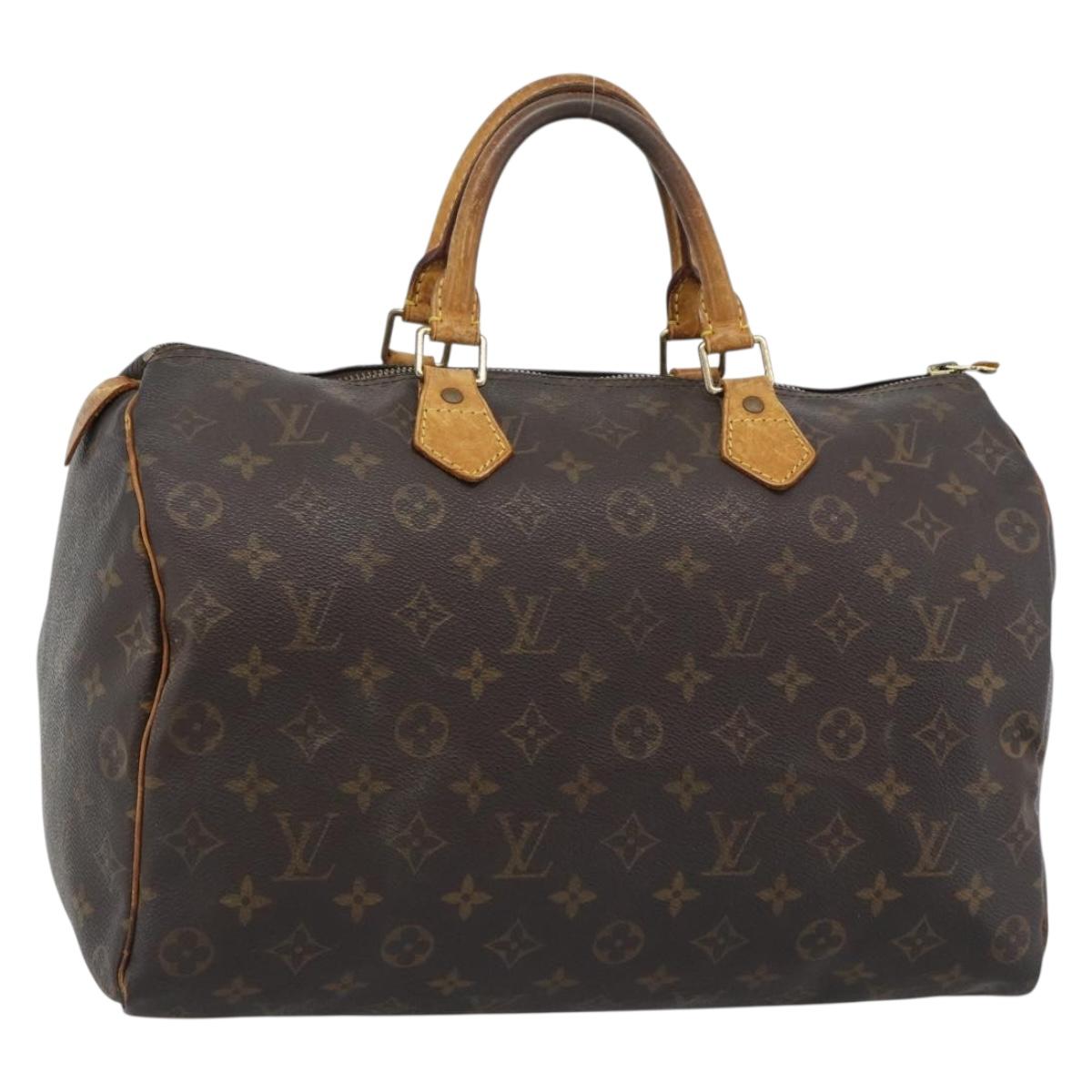 LOUIS VUITTON Monogram Speedy 30 Hand Bag M41526 LV Auth 183606