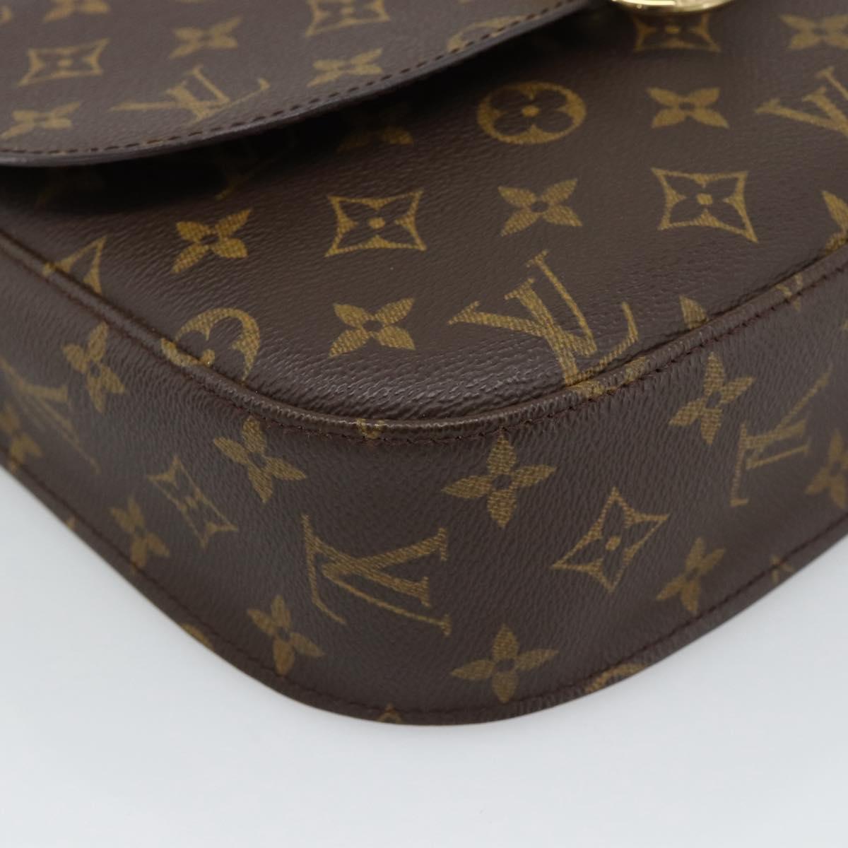 LOUIS VUITTON Monogram Saint Cloud GM Shoulder Bag M51242 LV Auth 183607V